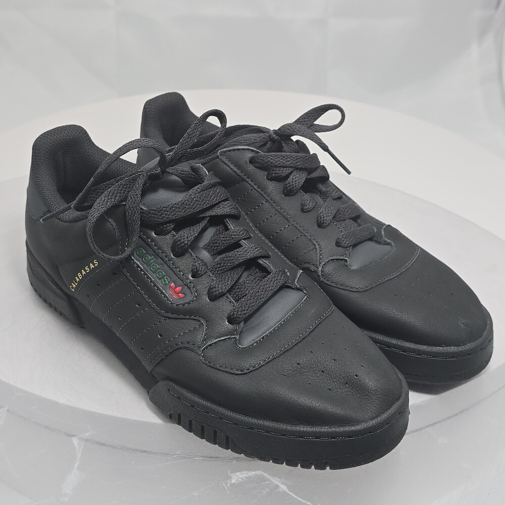 adidas Yeezy Powerphase Calabasas Core Black Men 7/Women 8.5  With Box